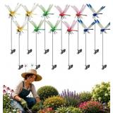 12 Pack Dragon Fly Clips, Bug Decoration Accessori