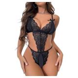 (Lot of 4) Size XS txsrbsj Women Lingerie One-Piec
