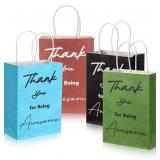 Sweetude 48 Pcs Thank You Gift Bags Bulk with Hand