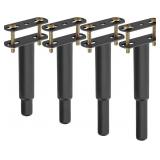 4Pcs Adjustable Bed Legs 7-13 inches Heavy Duty Me