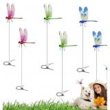 (12 total) Dragonfly Clips, 3D Fake Dragonflies wi