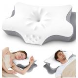 Cervical Neck Pillow for Pain Relief   Ergonomic M