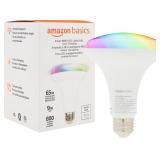 Amazon Basics Smart BR30 LED Light Bulb, Color Cha