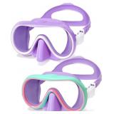 Seago 2 Pack Swim Goggles with Nose Cover, Goggles
