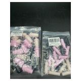 Straw covers 21 pc 10mm coffee cups and 21 pc 7mm