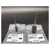 New (TWO) Vega industrial bits