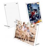 Acrylic Picture Frame 5x7 Inch Desktop Clip Frame