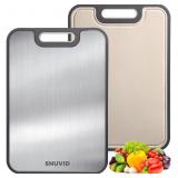 Stainless Steel Cutting Board, Large Double Sided