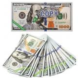 Lot of 3, 100 Pcs Prop Money Set for Magic, Movie