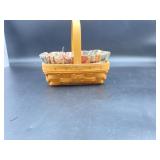 Longaberger Small basket 1996 Handwoven