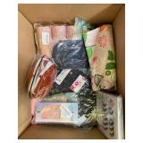 Mystery LOT OF 18x14x9 BOX variety of items clothe