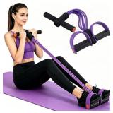 Upgraded Durable 6-Tube Pedal Resistance Strap wit