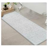 Uphome Boho Bathroom Runner Rug Mat 18x47 in, Non-