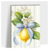 GUTTATY Lemon Kitchen Wall Art, Lemon Pictures for