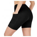 SIZE 16 (BLACK)~~ Nirlux Womens Biker Shorts With