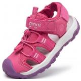Size 5 GINNI Boys Girls Sport Sandals, Kids Closed