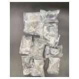Lot of 11 hardware screws and bolts,