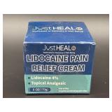BB:10/2027 Just Heal lidocaine pain relief cream 6