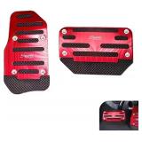 2 PCS Automatic Transmission Pedal Covers, Non-sli