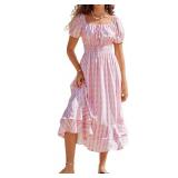 Size 2XL Kate Kasin Womens Summer Boho Floral Maxi