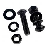 5/16-18 x 1-1/2" Button Socket Head Screw Bolt Ass