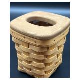 Longaberger Woodcrafts 2002 Tissue Basket (6.5 Tal