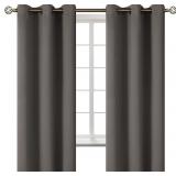 BGment Grey Blackout Curtains for Bedroom 63 Inch