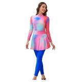 Size X-Large Women Modest Burkini Swimsuits Muslim