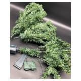 Artificial Christmas Tree Pre-Lit with Lights, 3 P