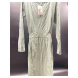 Size large prettygarden sage green long-sleeve kni