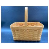 handwoven Longaberger rectangular or market-style