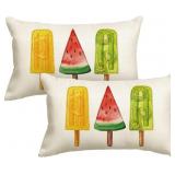 Lot of 2 Sets, 2-Pack AVOIN colorlife Summer Fruit