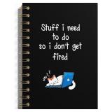 WFSM Cat Notebook, Cat Journal - Cat Gift Journal,