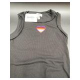 Size small in girls   speechless tank top black wi