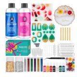 Teexpert Epoxy Resin Kit with Molds   Jewelry Maki