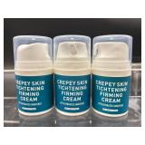 New (LOT OF 3) Crepey skin tightening firm creams