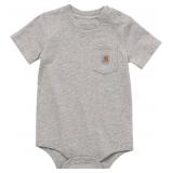 Carhartt unisex-baby Short-Sleeve Bodysuit