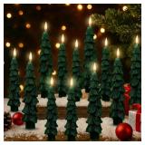 Lounsweer 12 Pcs 5 Inch&5.7 Inch Christmas Tree Sh
