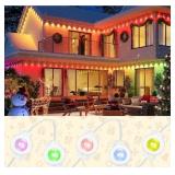 Outdoor Lights 63.6ft with 36 RGBIC LED Light with