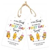 LOT OF 2~~ Back to School Gift Labels, Rainbow Bri