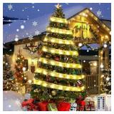 Dailyart 78Ft Christmas Tree Decorations 200 LED C