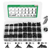 2,404 PCS M2 M3 M4 M5 Metric Screw Assortment,Hex