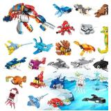 24 Packs Party Favors for Kids, Mini Ocean Animal