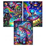 EIBEILI 3 Pack Diamond Art Kits for Adults,Diamond
