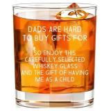 Dads Are Hard To Buy Gifts For Whiskey Glass for M