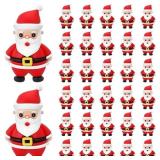 36 Pcs Christmas Mini Santa Figurines, Tiny Santa