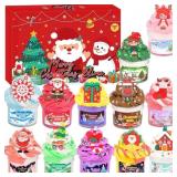 Christmas 12 Pack Butter Slime Kit, Stocking Stuff