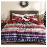 Christmas Duvet Cover Queen Size - Soft and Breath