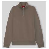 Mens size xl Hugo Boss 50525881 half zip sweater