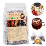 LOT OF 3~~Kidney Tea 30 Bags Ginseng Six Treasure